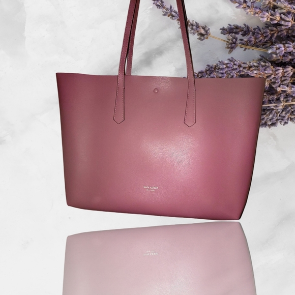 Pink Kate Spade tote w/wristlet - Picture 3 of 10